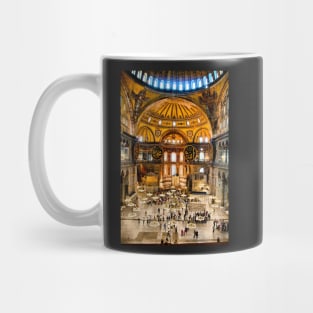 Turkey. Istanbul. Hagia Sophia. Interior. Mug